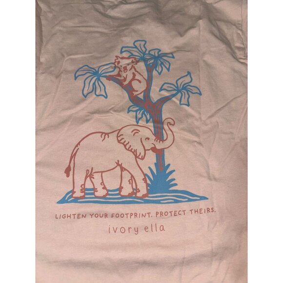 Ivory Ella XL Long Sleeve Pocket Tee - Picture 5 of 5